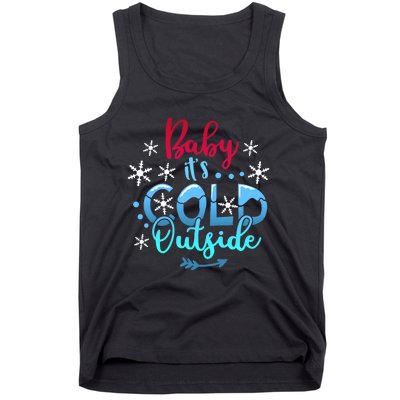 Christmas Baby ItS Cold Outside Tank Top