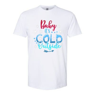 Christmas Baby ItS Cold Outside Softstyle CVC T-Shirt