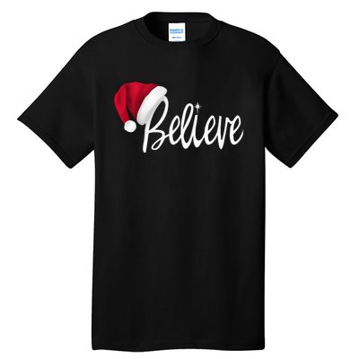 Christmas - Believe in Santa Claus Shirt Tall T-Shirt