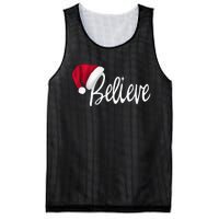 Christmas - Believe in Santa Claus Shirt Mesh Reversible Basketball Jersey Tank