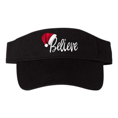 Christmas - Believe in Santa Claus Shirt Valucap Bio-Washed Visor