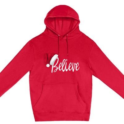 Christmas - Believe in Santa Claus Shirt Premium Pullover Hoodie