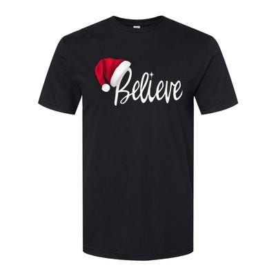 Christmas - Believe in Santa Claus Shirt Softstyle CVC T-Shirt