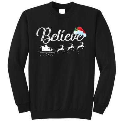 Christmas Believe in Santa Claus Sweatshirt