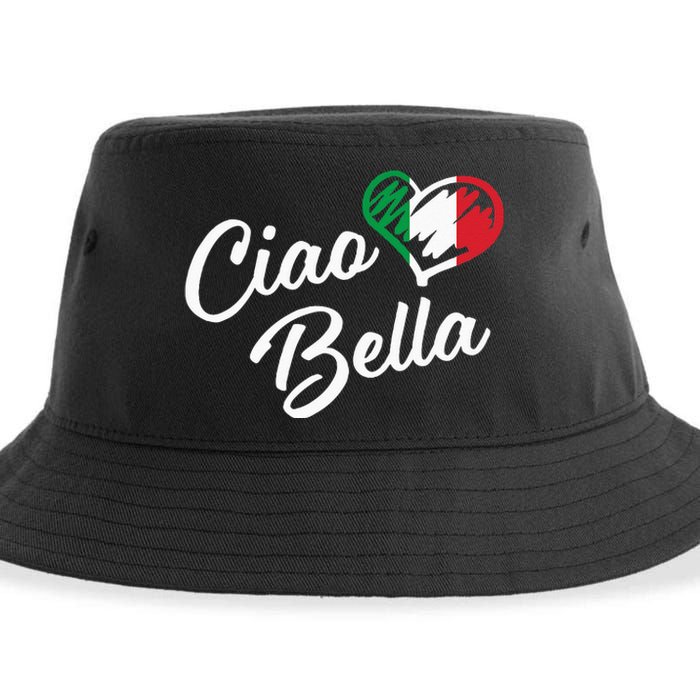 Ciao Bella Italian Hello Beautiful Gift Sustainable Bucket Hat