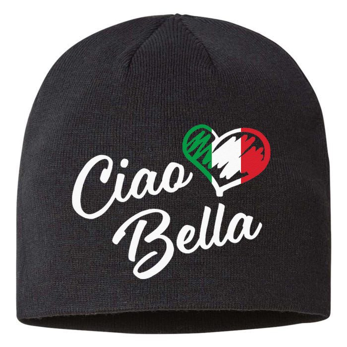 Ciao Bella Italian Hello Beautiful Gift Sustainable Beanie