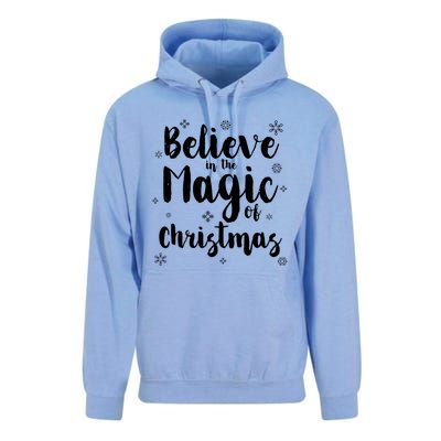 Christmas Believe In The Magic Of Christmas Cool Gift Unisex Surf Hoodie