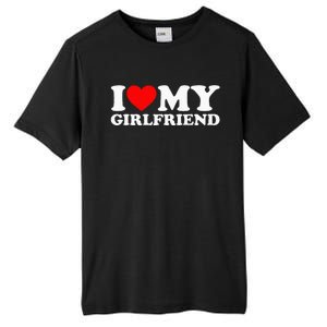 Classic Black I Love My Girlfriend Tall Fusion ChromaSoft Performance T-Shirt