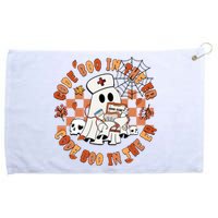 Code Boo In The Er Halloween Nurse Grommeted Golf Towel