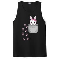 Cute Bunny In Pocket Easter Day Rabbit For Wo Girl PosiCharge Competitor Tank