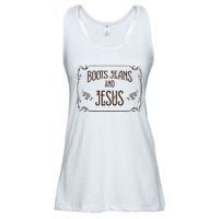 Cute Boots Jeans And Jesus Cow Cow Country Western Ladies Essential Flowy Tank