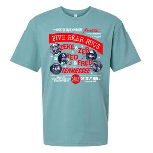 Country Bear Jamboree Real Old Country Rhythm Five Bear Rugs Sueded Cloud Jersey T-Shirt