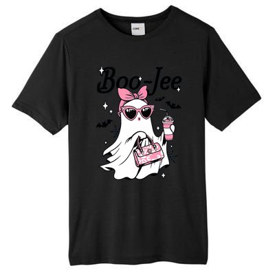 Cute Boo Jee Ghost Halloween Bandana Ghost Coffee Tall Fusion ChromaSoft Performance T-Shirt