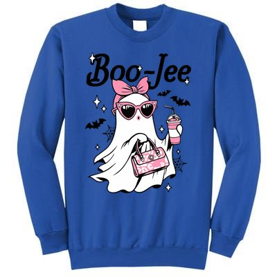 Cute Boo Jee Ghost Halloween Bandana Ghost Coffee Sweatshirt