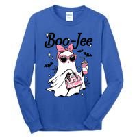 Cute Boo Jee Ghost Halloween Bandana Ghost Coffee Tall Long Sleeve T-Shirt