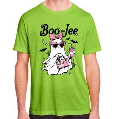 Cute Boo Jee Ghost Halloween Bandana Ghost Coffee Adult ChromaSoft Performance T-Shirt