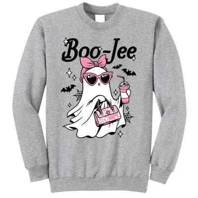 Cute Boo Jee Ghost Halloween Bandana Ghost Coffee Tall Sweatshirt