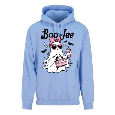 Cute Boo Jee Ghost Halloween Bandana Ghost Coffee Unisex Surf Hoodie