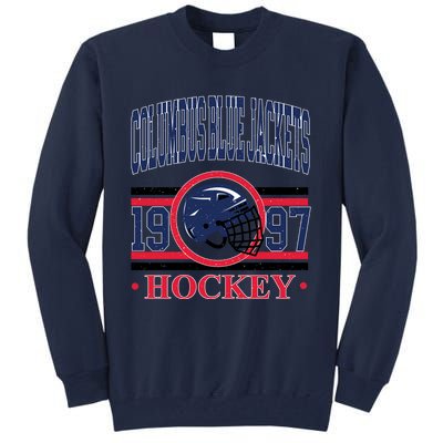 Columbus Blue Jacket Hockey Team Supporter Tall Sweatshirt