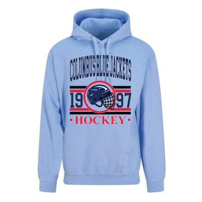 Columbus Blue Jacket Hockey Team Supporter Unisex Surf Hoodie