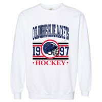 Columbus Blue Jacket Hockey Team Supporter Garment-Dyed Sweatshirt