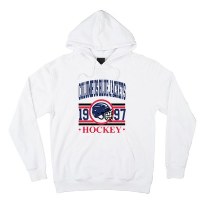 Columbus Blue Jacket Hockey Team Supporter Hoodie