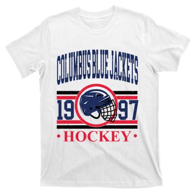 Columbus Blue Jacket Hockey Team Supporter T-Shirt