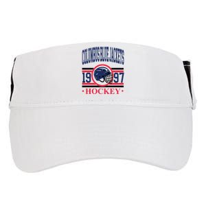 Columbus Blue Jacket Hockey Team Supporter Adult Drive Performance Visor