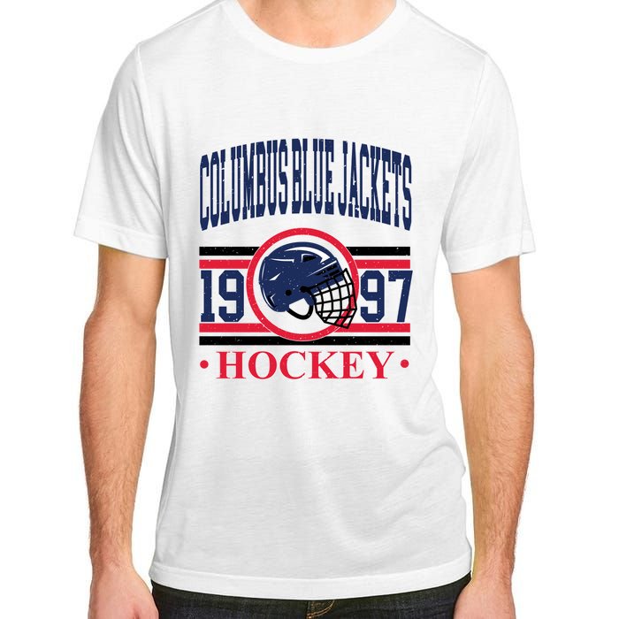 Columbus Blue Jacket Hockey Team Supporter Adult ChromaSoft Performance T-Shirt