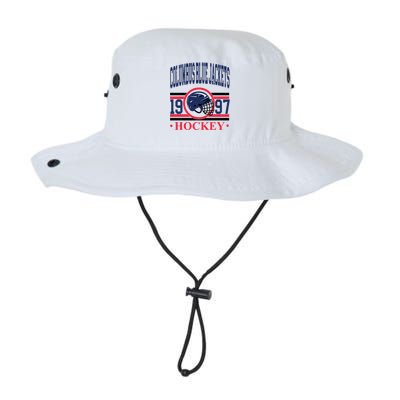 Columbus Blue Jacket Hockey Team Supporter Legacy Cool Fit Booney Bucket Hat