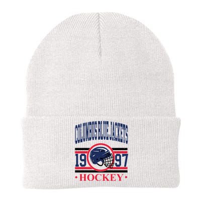 Columbus Blue Jacket Hockey Team Supporter Knit Cap Winter Beanie