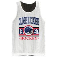 Columbus Blue Jacket Hockey Team Supporter Mesh Reversible Basketball Jersey Tank