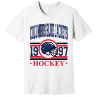 Columbus Blue Jacket Hockey Team Supporter Premium T-Shirt