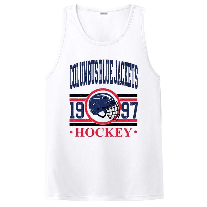 Columbus Blue Jacket Hockey Team Supporter PosiCharge Competitor Tank