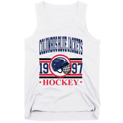 Columbus Blue Jacket Hockey Team Supporter Tank Top