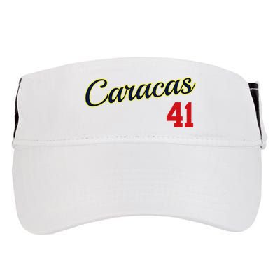 Caracas Baseball Jersey Franela Beisbol Venezuela 41 Adult Drive Performance Visor