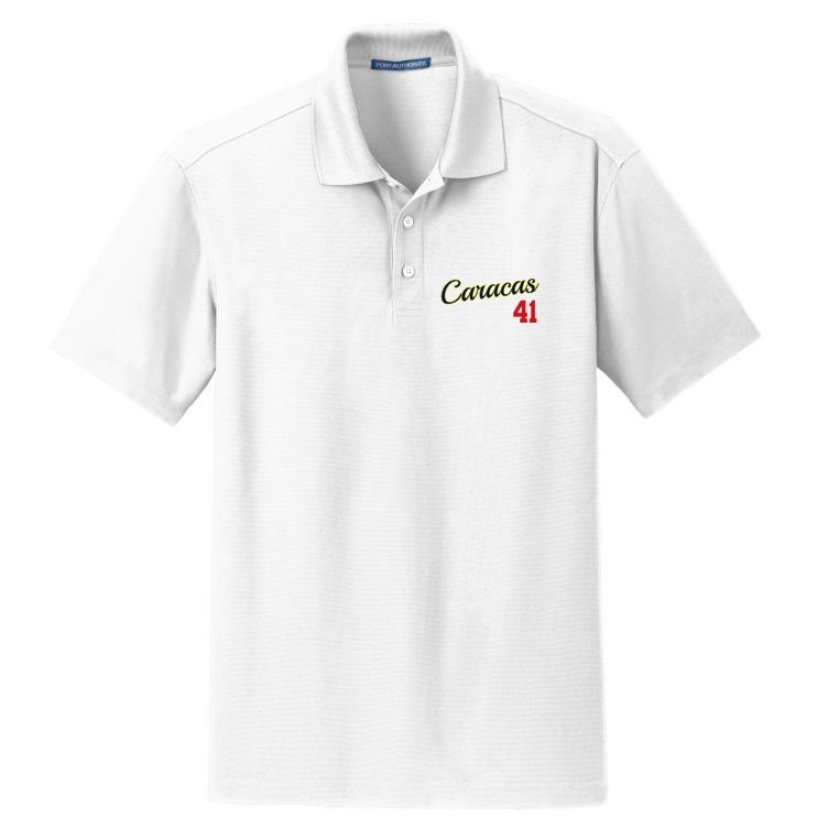 Caracas Baseball Jersey Franela Beisbol Venezuela 41 Dry Zone Grid Polo