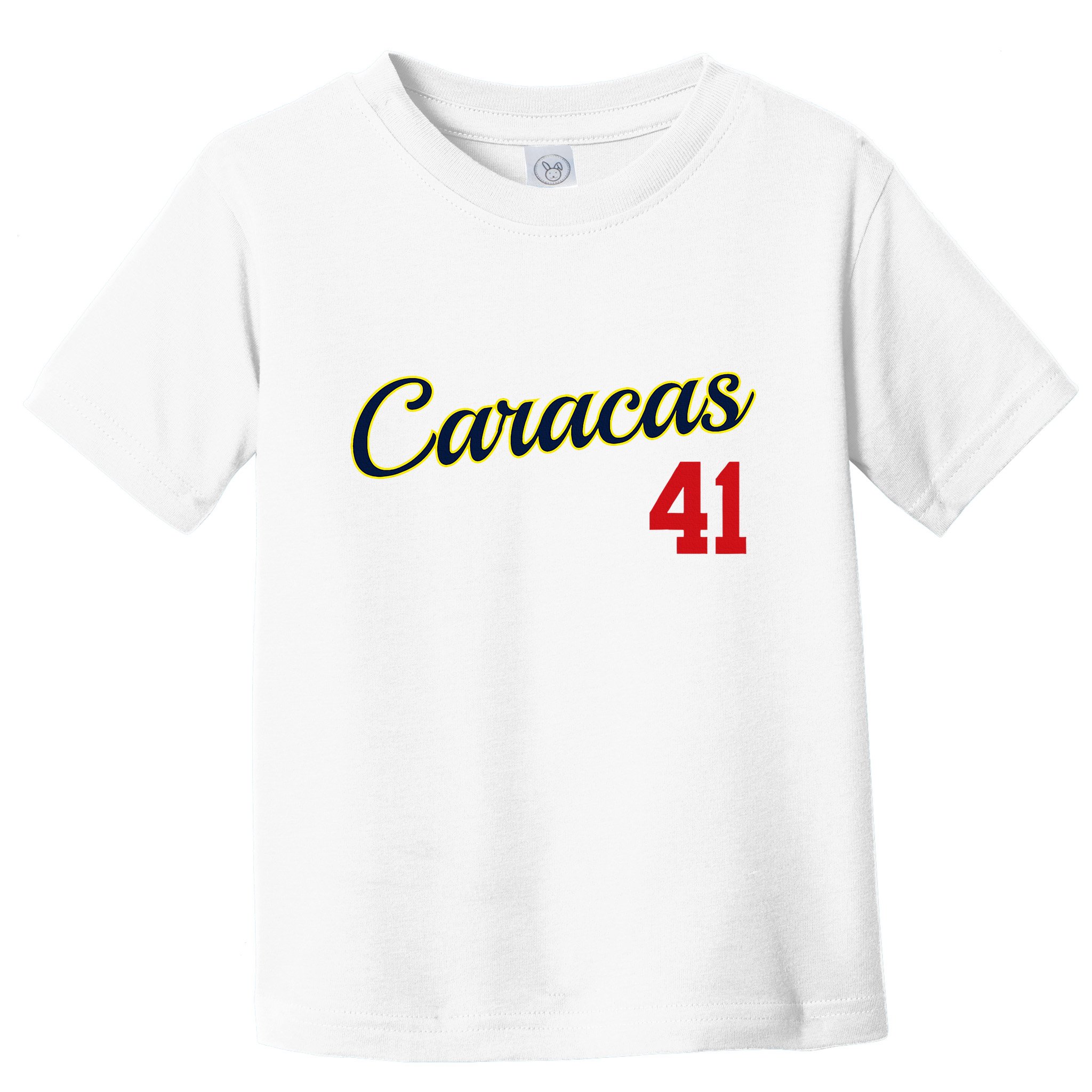 Caracas Baseball Jersey Franela Beisbol Venezuela 41 Toddler T-Shirt