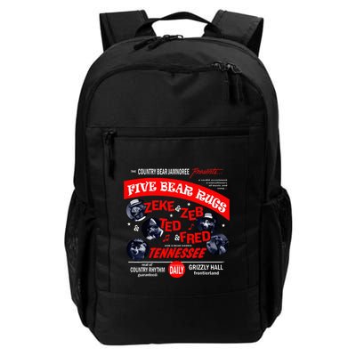 Country Bear Jamboree Real Old Country Rhythm Five Bear Rugs Backpack