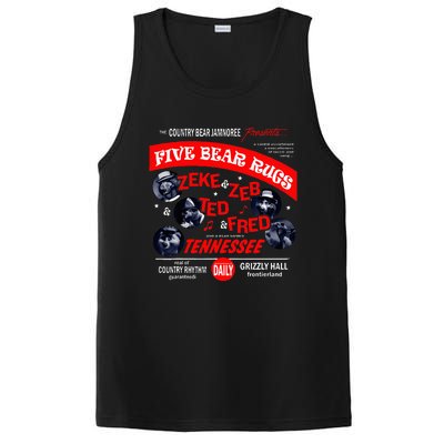 Country Bear Jamboree Real Old Country Rhythm Five Bear Rugs PosiCharge Competitor Tank