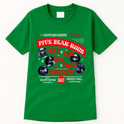 Country Bear Jamboree Real Old Country Rhythm Five Bear Rugs Tall T-Shirt