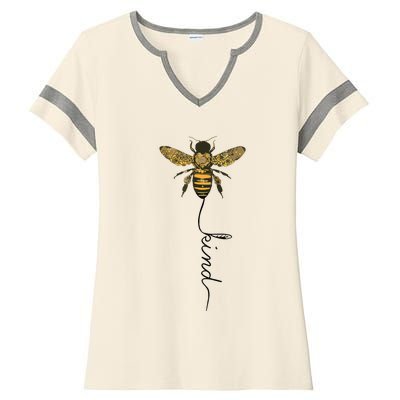 Cool Bee Kind Be Kind Shirts Gift For Women Men Ladies Halftime Notch Neck Tee