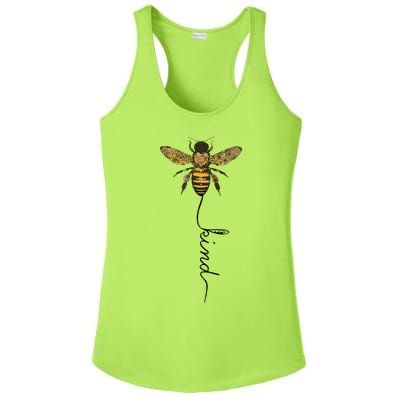 Cool Bee Kind Be Kind Shirts Gift For Women Men Ladies PosiCharge Competitor Racerback Tank