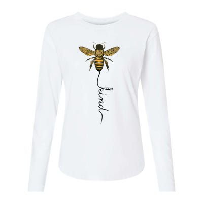 Cool Bee Kind Be Kind Shirts Gift For Women Men Womens Cotton Relaxed Long Sleeve T-Shirt