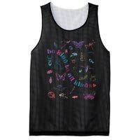 Cute Be Kind To All Kinds Retro Vintage 90s Butterly Gift Mesh Reversible Basketball Jersey Tank