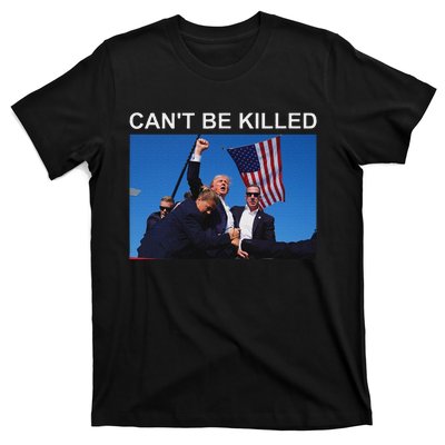 CanT Be Killed Trump Strong Support T-Shirt