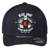 Cool Black Knight Bridge Security Flexfit Unipanel Trucker Cap