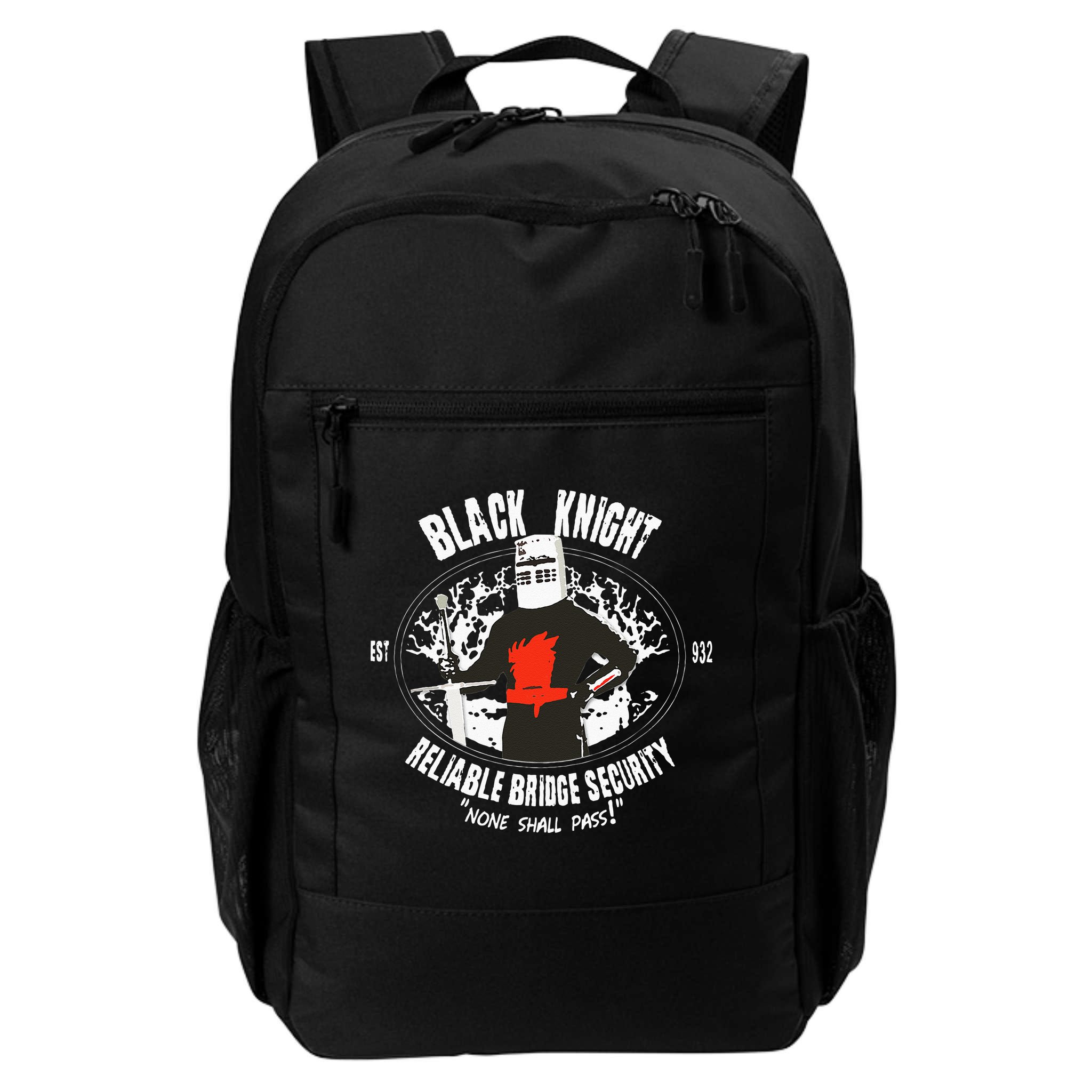 Cool Black Knight Bridge Security Backpack