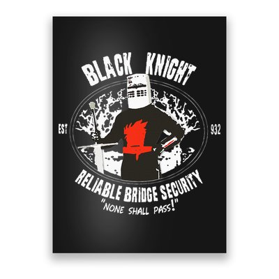 Cool Black Knight Bridge Security Poster