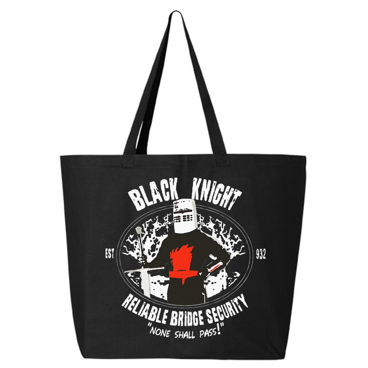 Cool Black Knight Bridge Security 25L Jumbo Tote